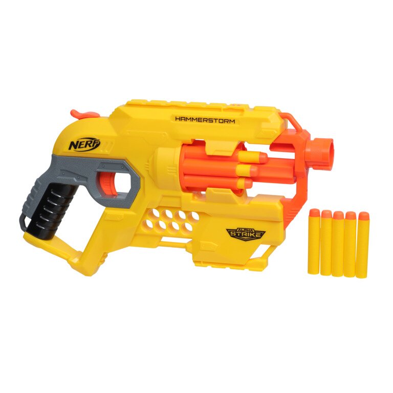 

Бластер Hasbro Nerf Альфа Страйк Хаммерсторм E6748 (5010993663484)