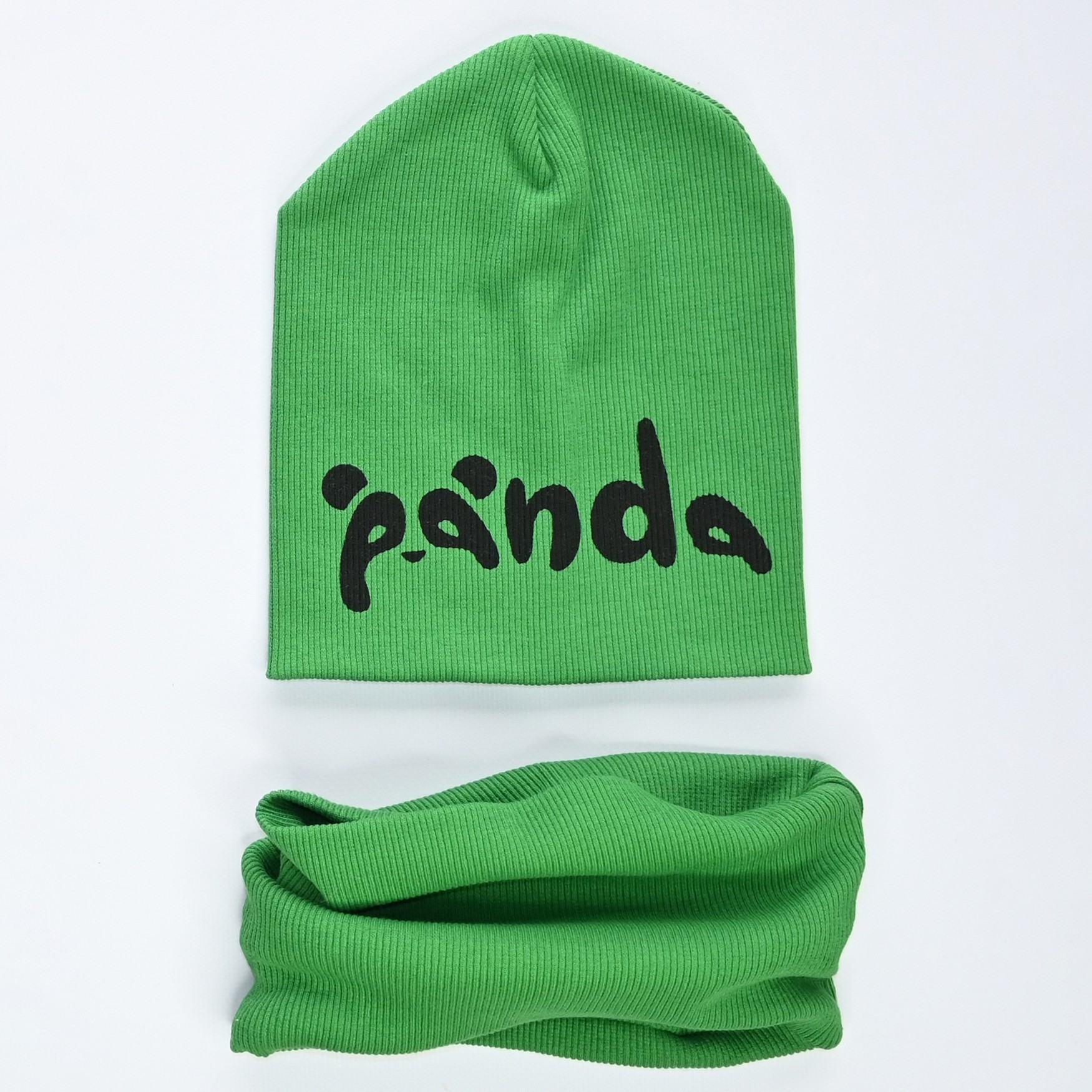 

Шапка и хомут Makko "Panda" 46-50 см зеленый