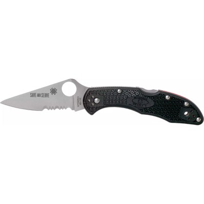 

Нож Spyderco Delica 4 Lightweight Thin Red Line (C11FPSBKRD)