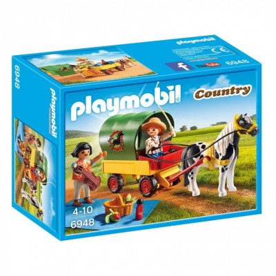 

Конструктор Playmobil Пикник с вагончиком для пони (6987760)