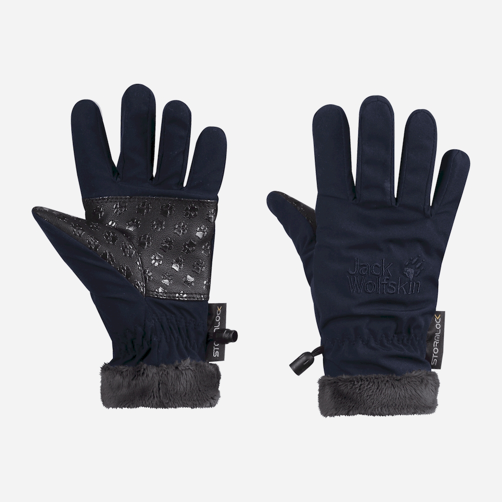 

Перчатки Jack Wolfskin Softshell Highloft Glove Kids 1903063-1910 5-6 лет Темно-синие