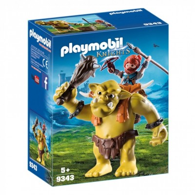 

Конструктор Playmobil Гигантский тролль с боевым гномом (6335864)