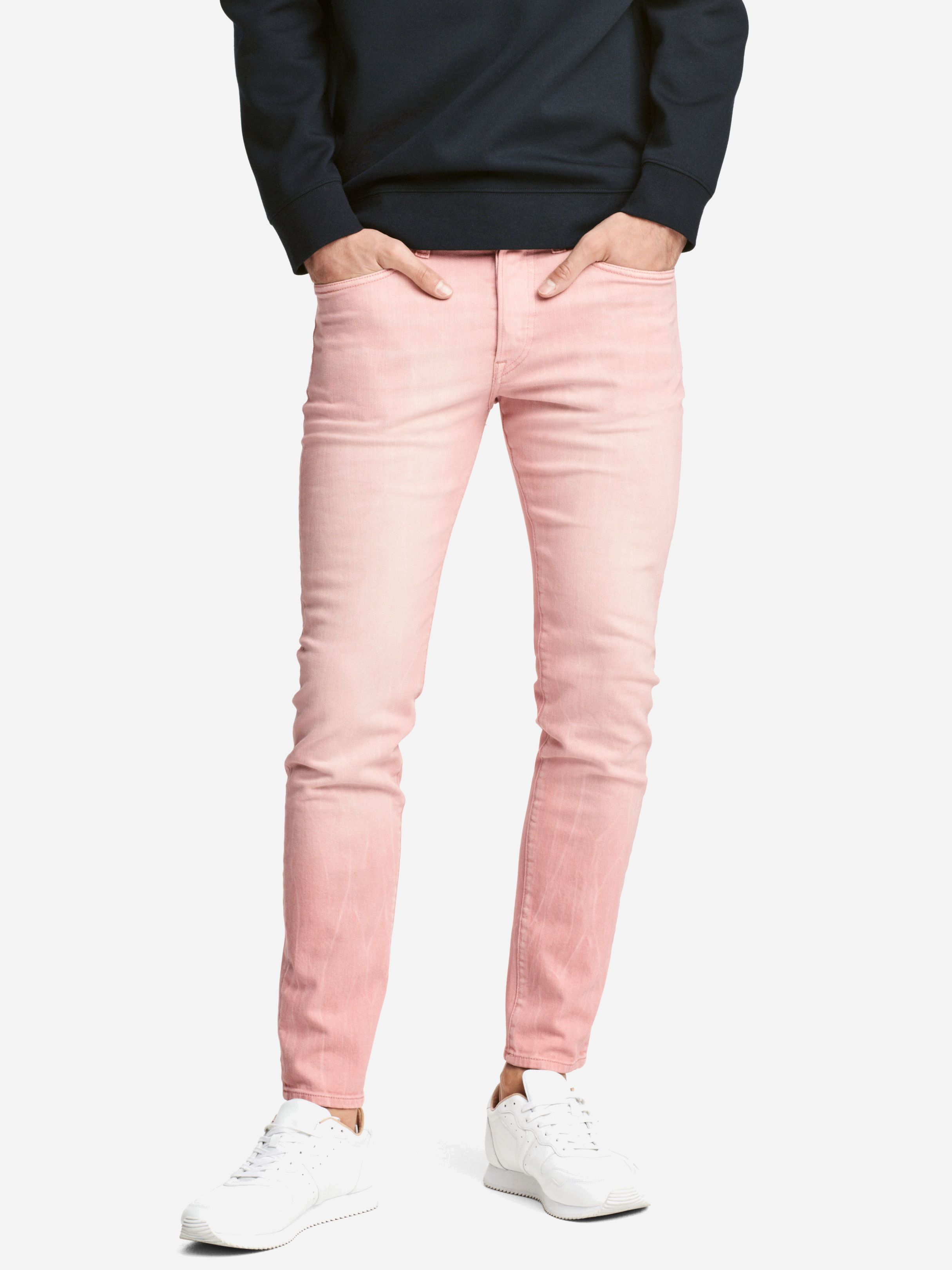 

Джинсы H&M XAZ181079FYQC 33/34 Светло-розовые