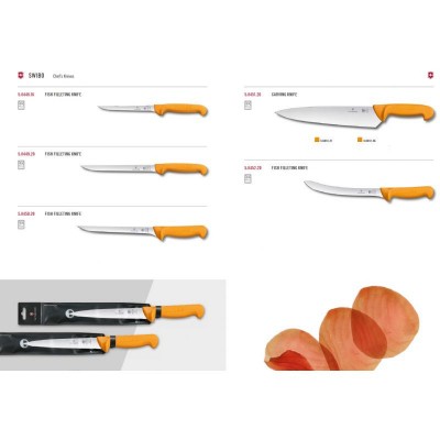 

Кухонный нож Victorinox Swibo Fish Filleting Flexible 20 см Yellow (5.8449.20)