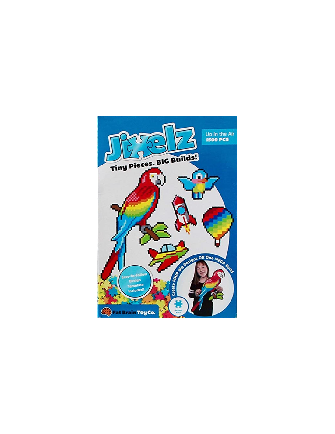 

Пиксельные пазлы Jixelz FatBrainToys (США) "Все что летает" (FA200-2)