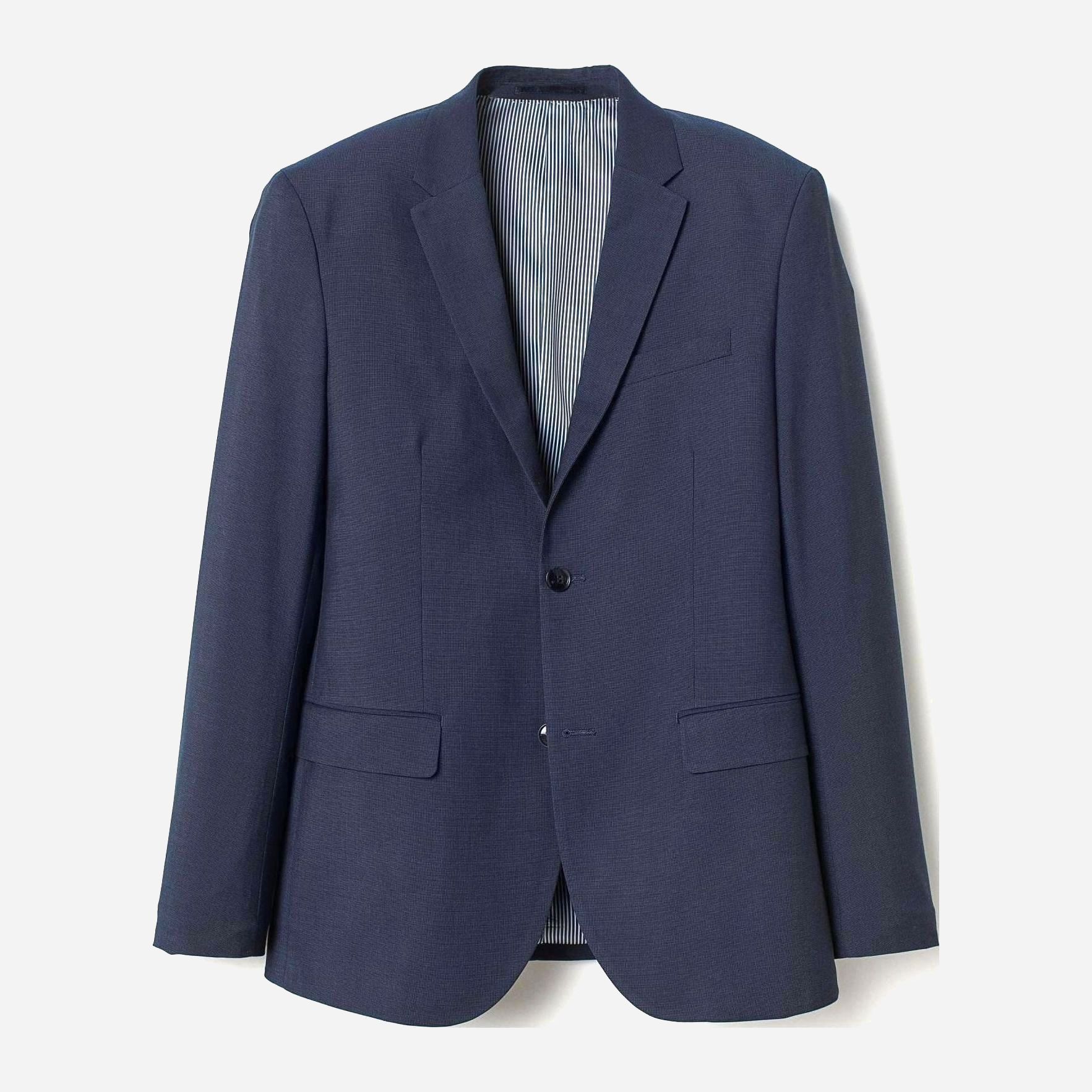 

Пиджак H&M XAZ203682VSKT  Темно-синий, Пиджак H&M XAZ203682VSKT 48 Темно-синий