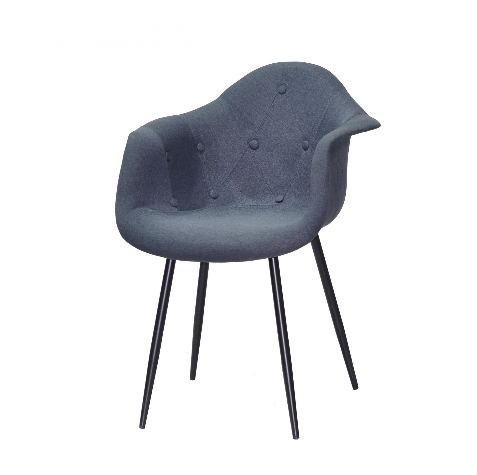 

Стул обеденный Onder Metal LEON SOFT ВИСКОЗА антрацит К-8 METAL - BK