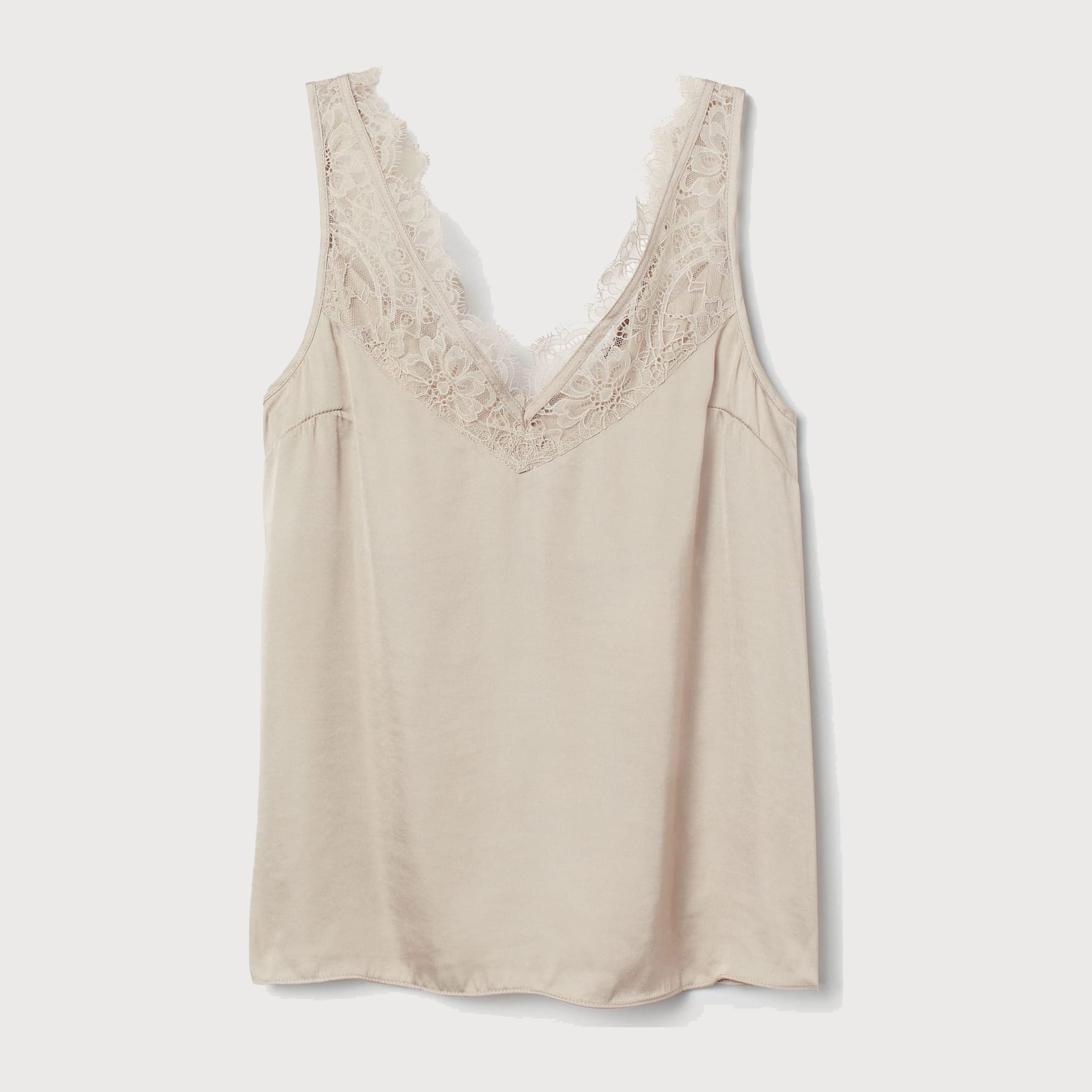 

Топ H&M 7904480log  Светло-бежевый, Топ H&M 7904480log 36 Светло-бежевый