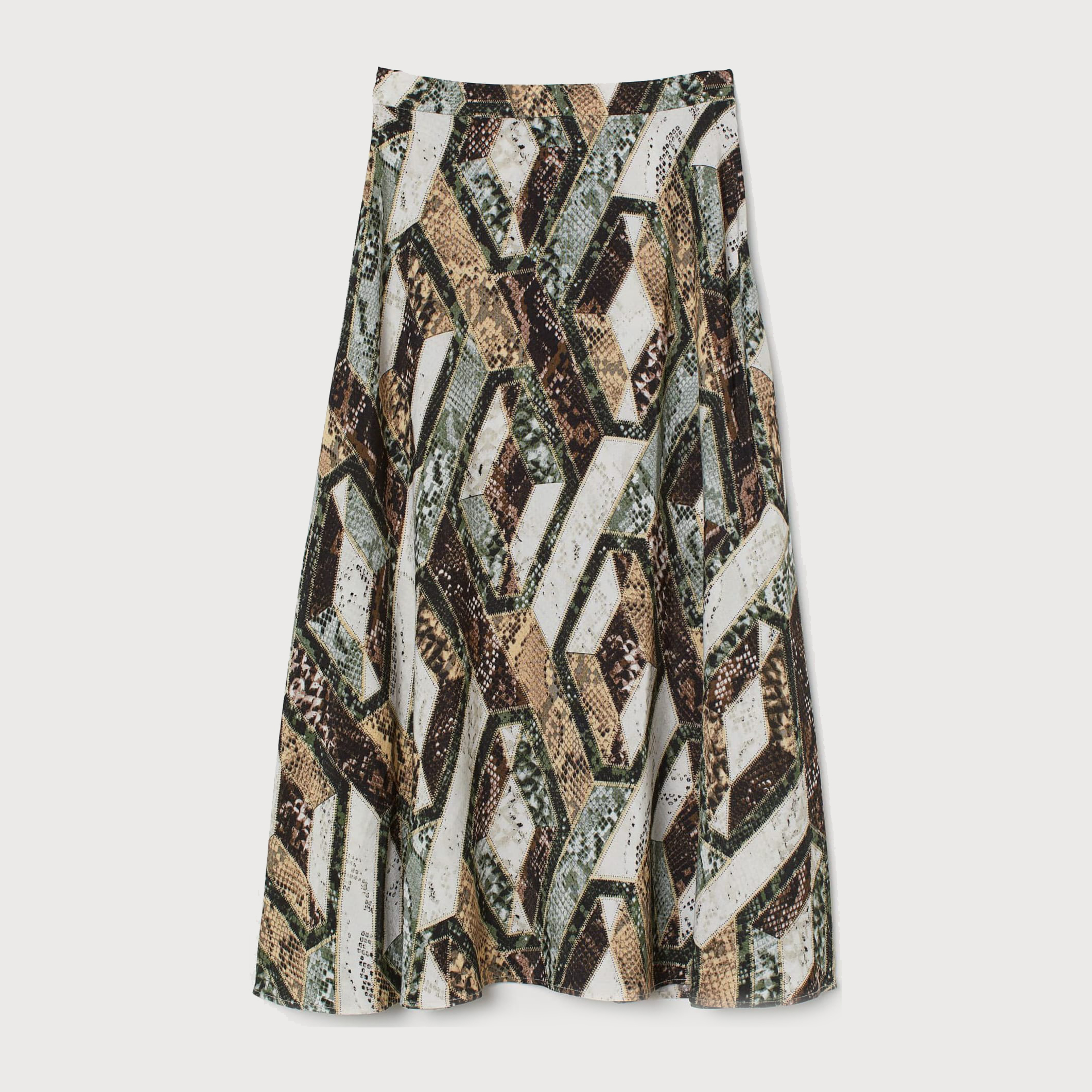 

Юбка H&M 8036470log  Белая с зеленым, Юбка H&M 8036470log 38 Белая с зеленым