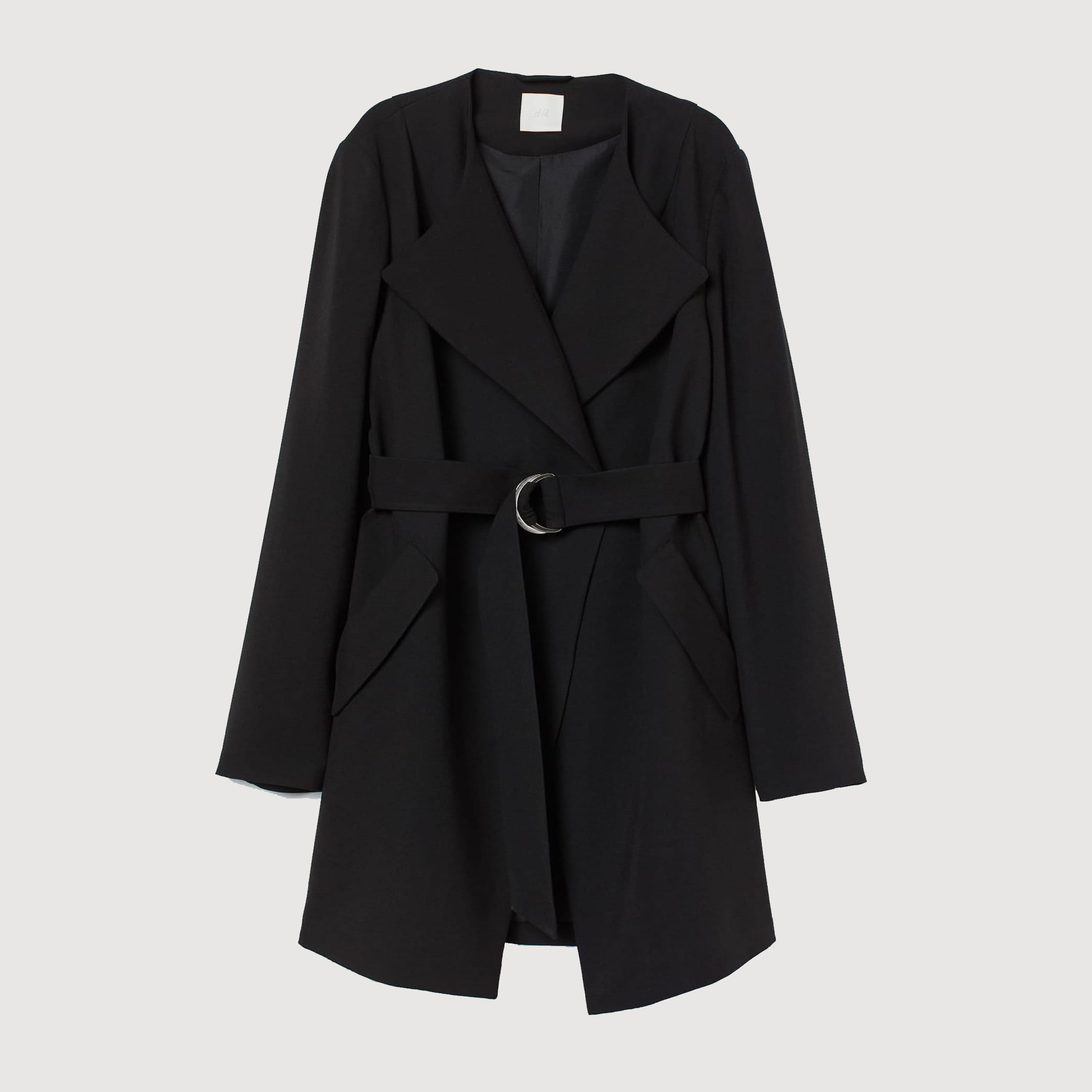 

Плащ H&M 8335481bar  Черный, Плащ H&M 8335481bar XS Черный
