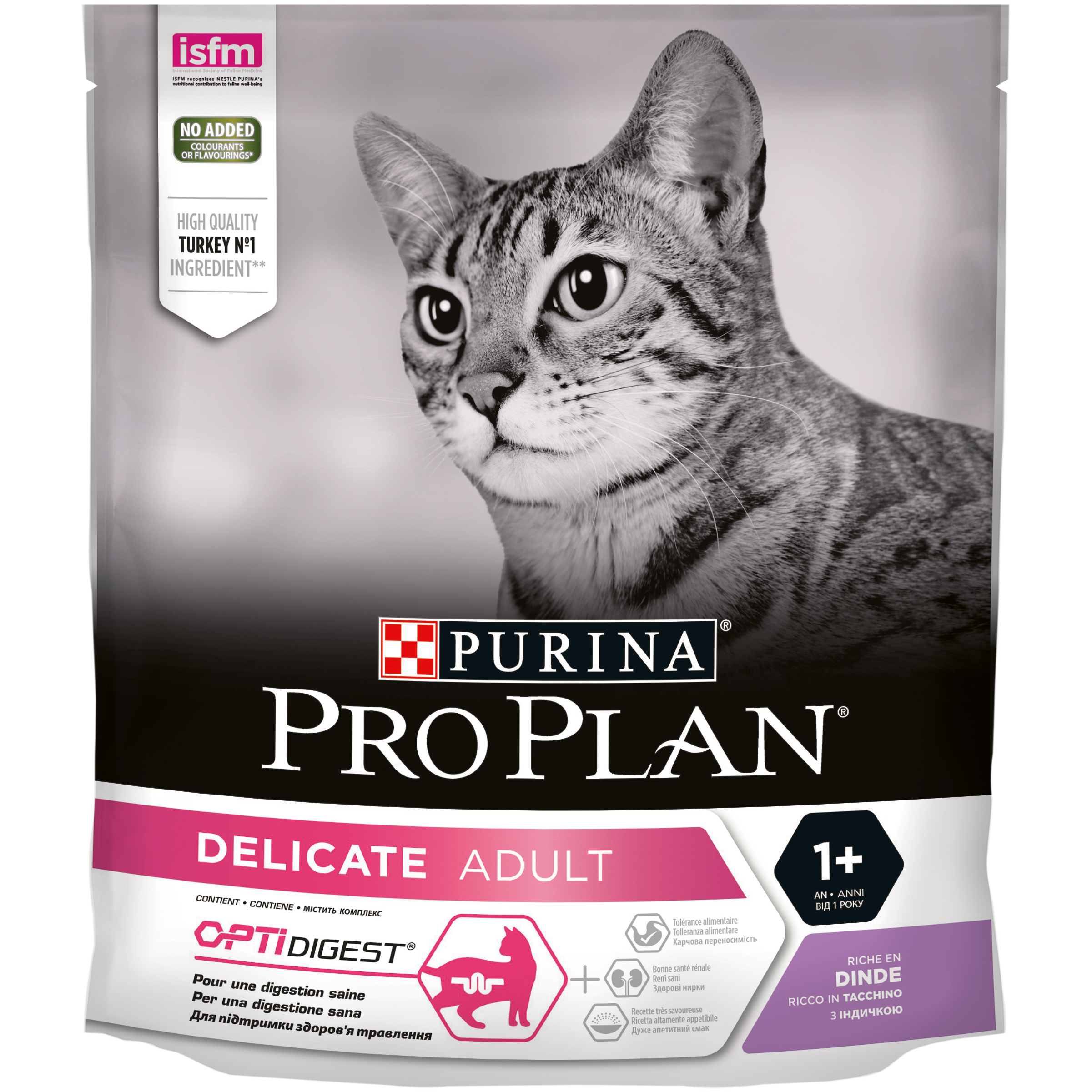 

Сухий корм Purina Pro Plan Delicate з індичкою для котів з чутливим травленням 10 кг (7613033566509/AK)