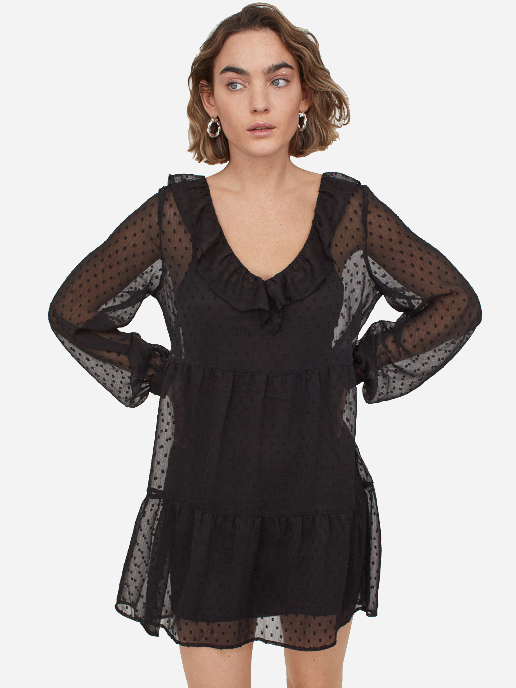 

Платье H&M 9191403dm L Черное