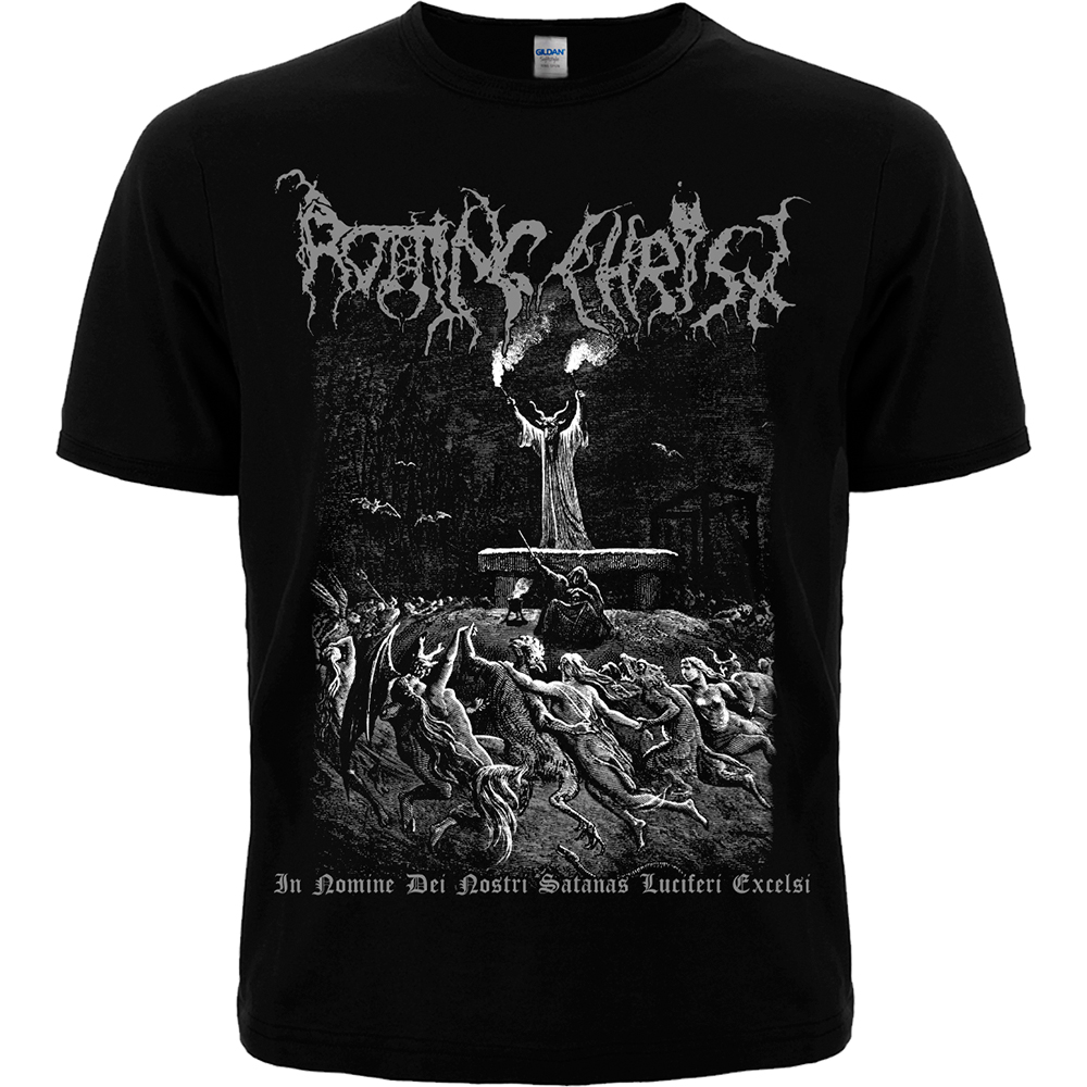 

Футболка Rockway Rotting Christ "In Nomine Dei Nostri Satanas Luciferi Excelsi" Черный, Размер, Футболка Rockway Rotting Christ "In Nomine Dei Nostri Satanas Luciferi Excelsi" Черный, Размер M