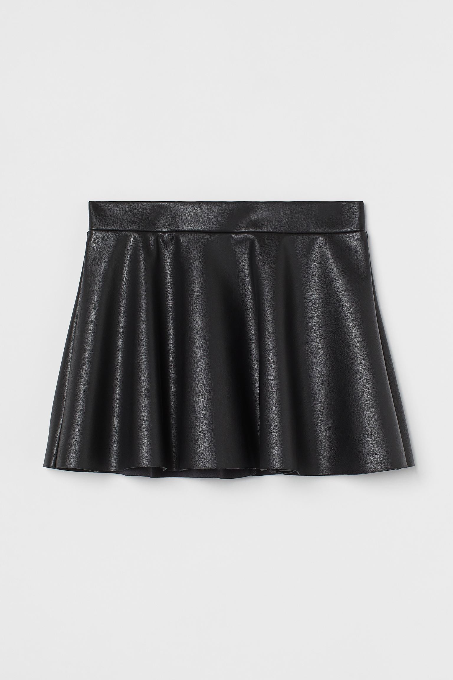 

Спідничка з екошкіри H&M 104 Чорний