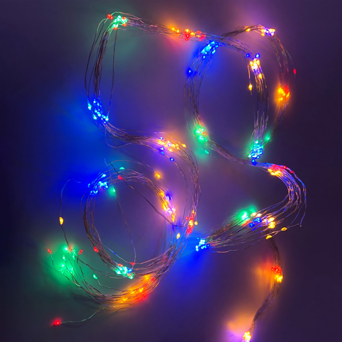 

Светодиодная гирлянда Новогодько Конский хвост, 220 LED, Многоцветная, 2.2 м, статическое свечение (974227) (4820253267373)