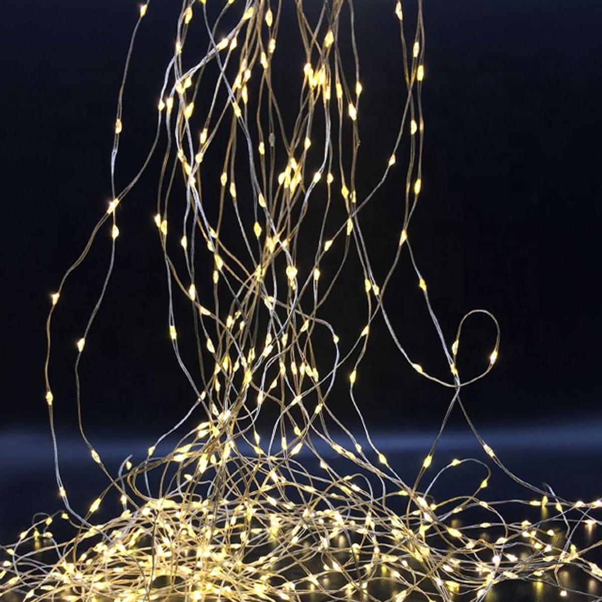 

Светодиодная гирлянда Новогодько Конский хвост, 345 LED, Теплый белый, 2.3 м, статическое свечение (974226) (4820253267366)