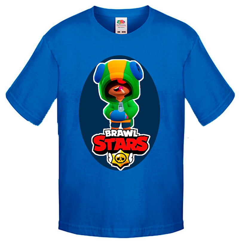 

Футболка Fruit of the Loom brawl stars Синий 140 см B1B15BM140
