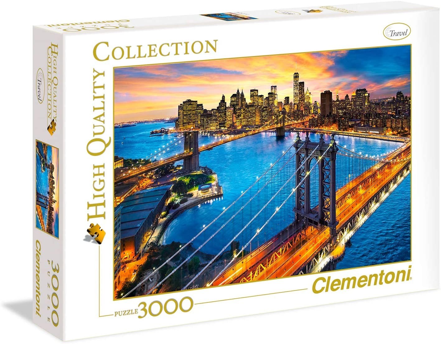 

Пазлы Clementoni Нью Йорк 3000 ел.