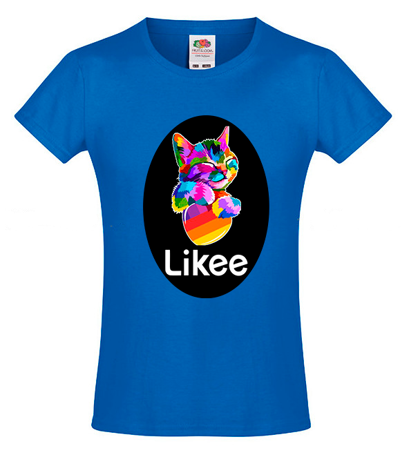 

Футболка Fruit of the Loom Likee Синий 128 см S1L7SD128