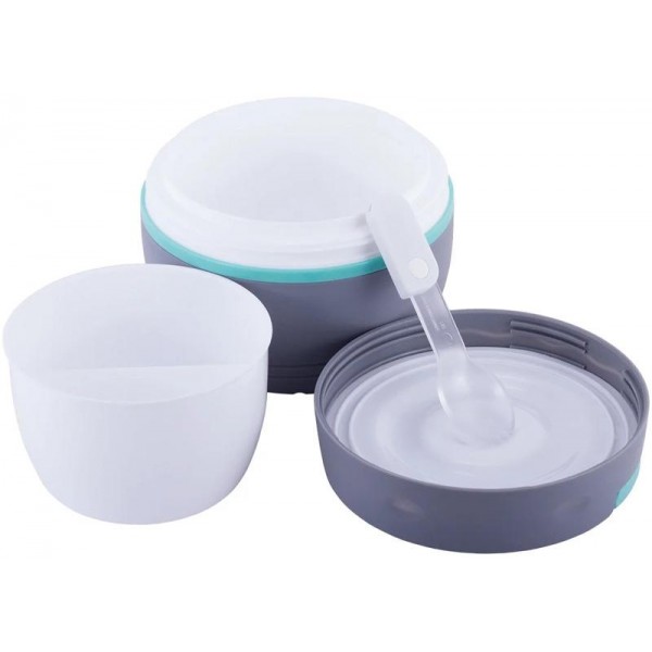 

Термо-ланчбокс Kamille Lagoon 500мл (пищевой термос) с контейнером и ложкой