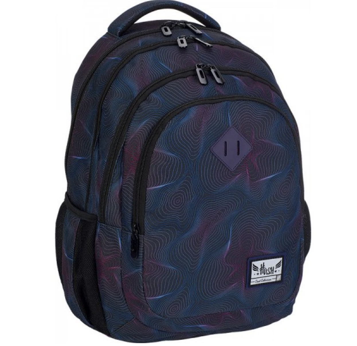 

Рюкзак школьный Hash 2 HS-52 45x31х19 27 л синий