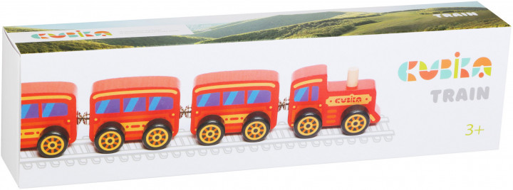 

Дерев'яна іграшка Cubika Потяг Cubika (15375)