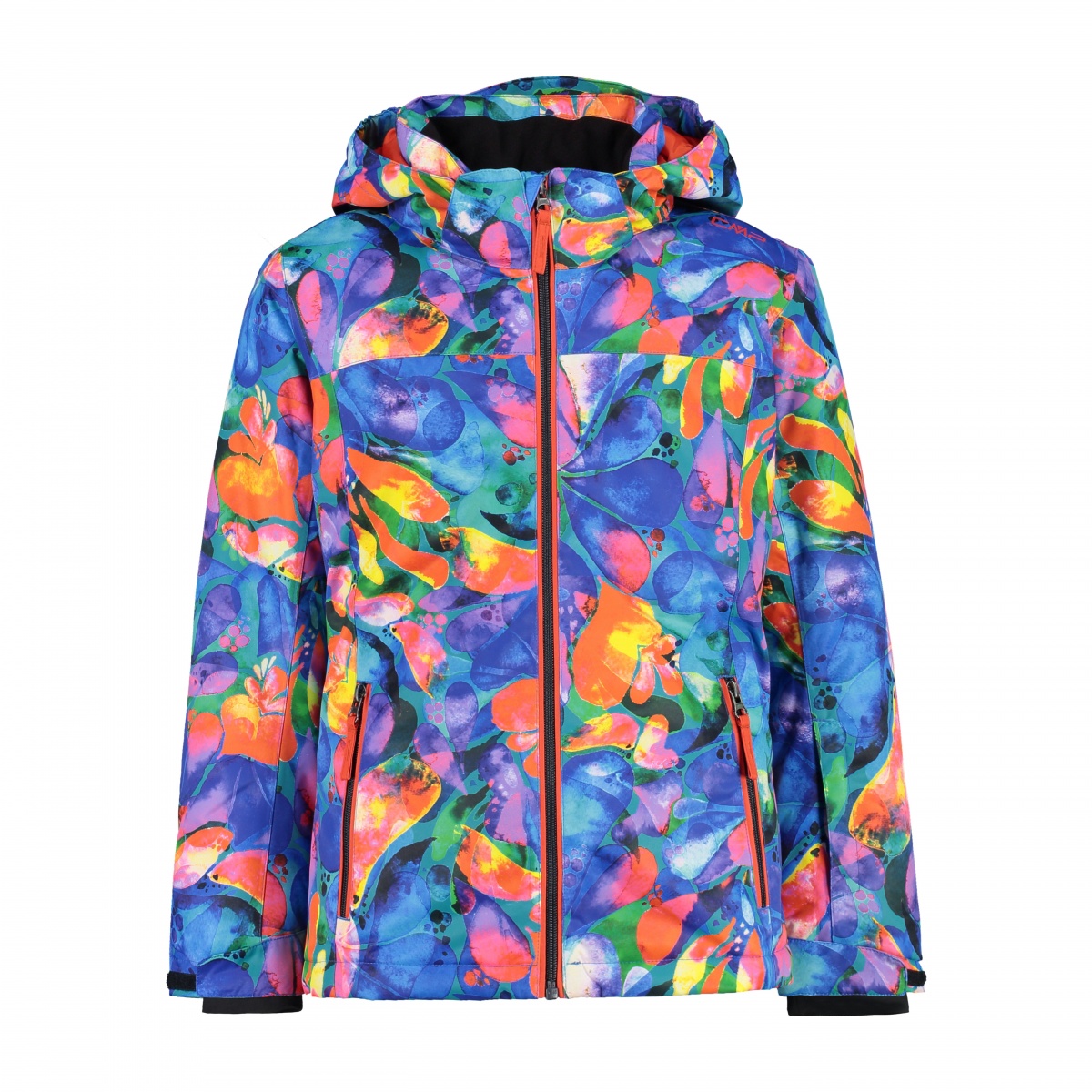 

Куртка лыжная CMP KID G JACKET SNAPS HOOD 140 разноцветный 39W2085-06ZH