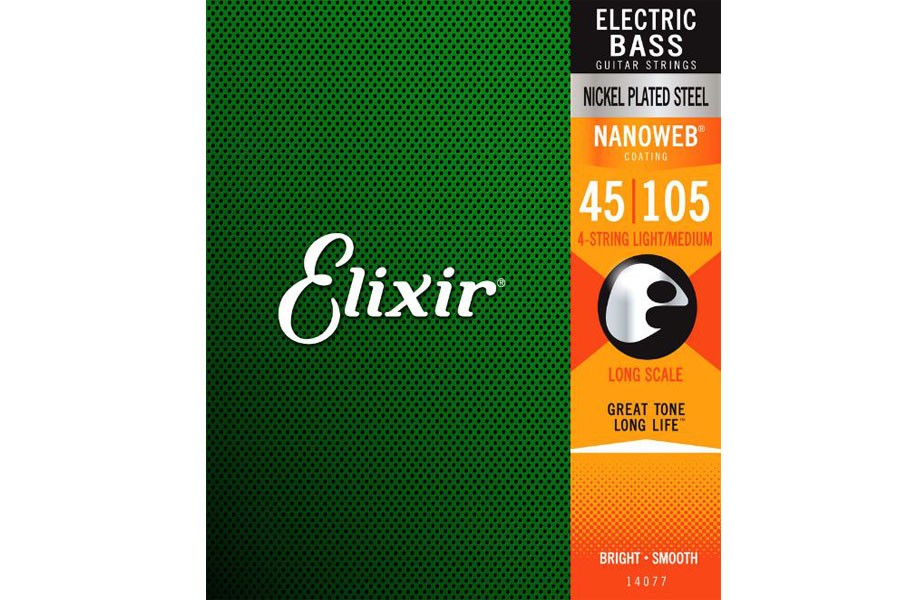 

Струны для бас-гитары Elixir 14077 Medium 45-105