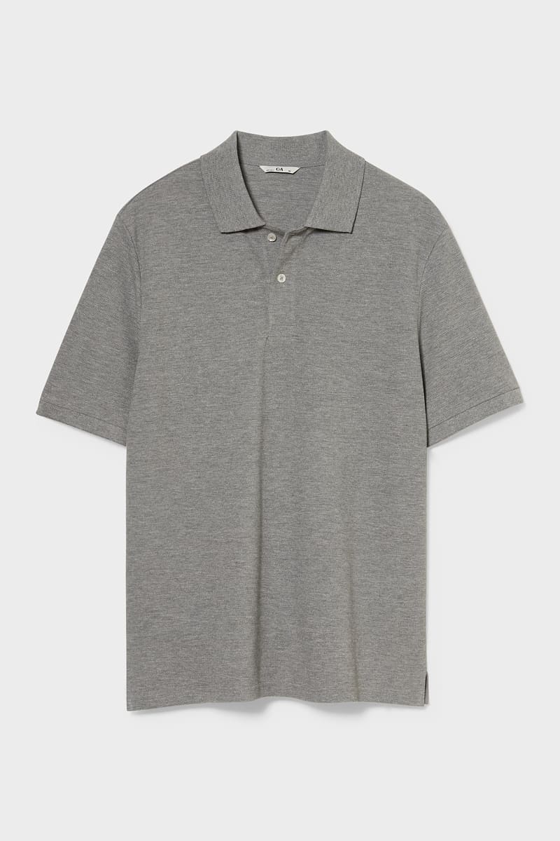 

Поло C&A  серый 2137464, Поло C&A 3XL серый 2137464