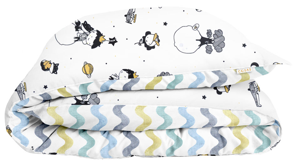 

Пододеяльник Cosas Little Prince Wave 110х140 см