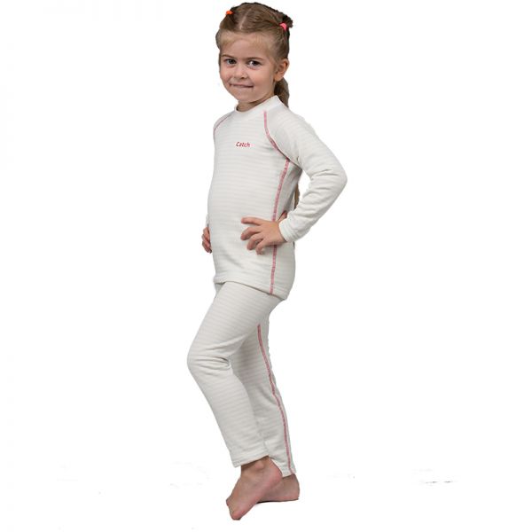 

Комплект детского термобелья Catch Fun White/Red, Комплект детского термобелья Catch Fun White/Red S