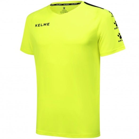 

Футболка Kelme LINCE салатово-черная M 78171.0329