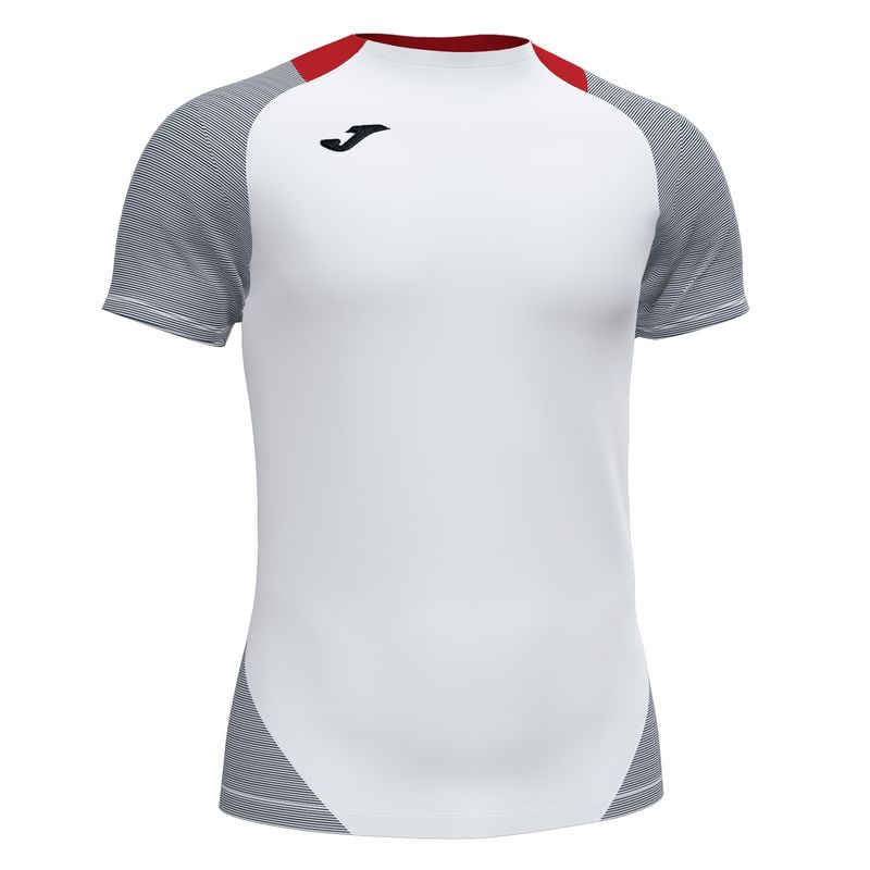 

Футболка Joma ESSENTIAL II бело-красная M 101508.203