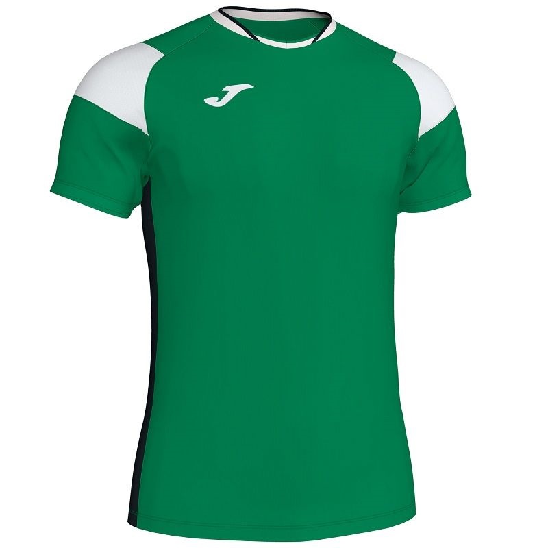 

Футболка Joma CREW III зелено-бело-черная 2XS 101269.452