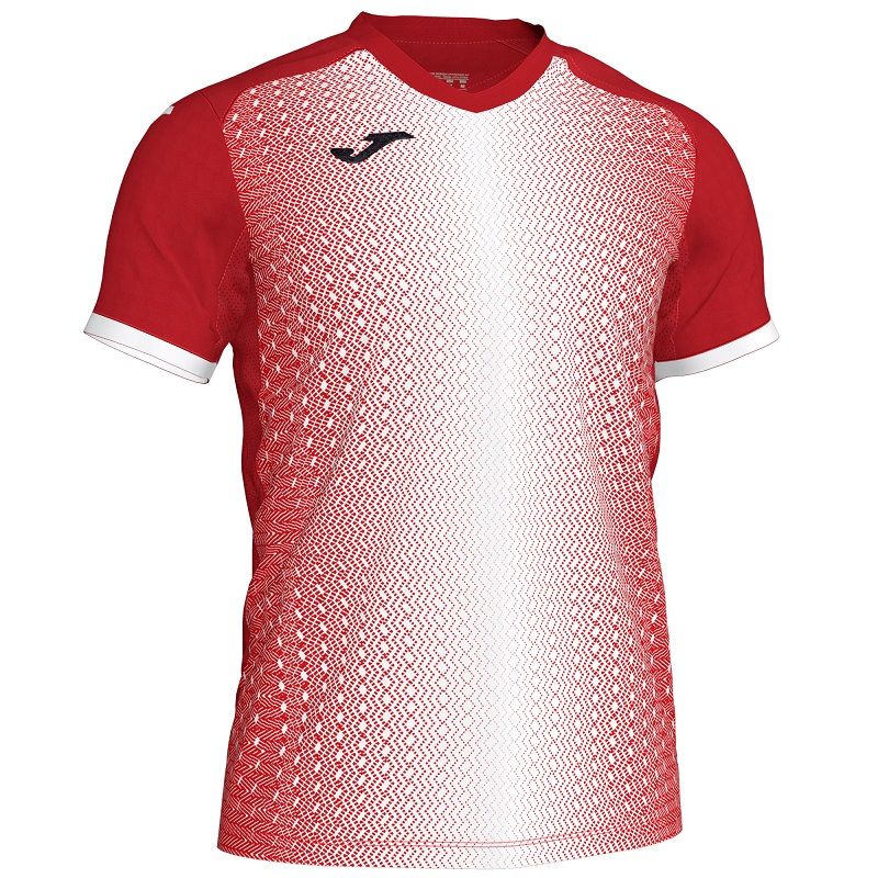 

Футболка Joma SUPERNOVA красно-белая 2XS 101284.602
