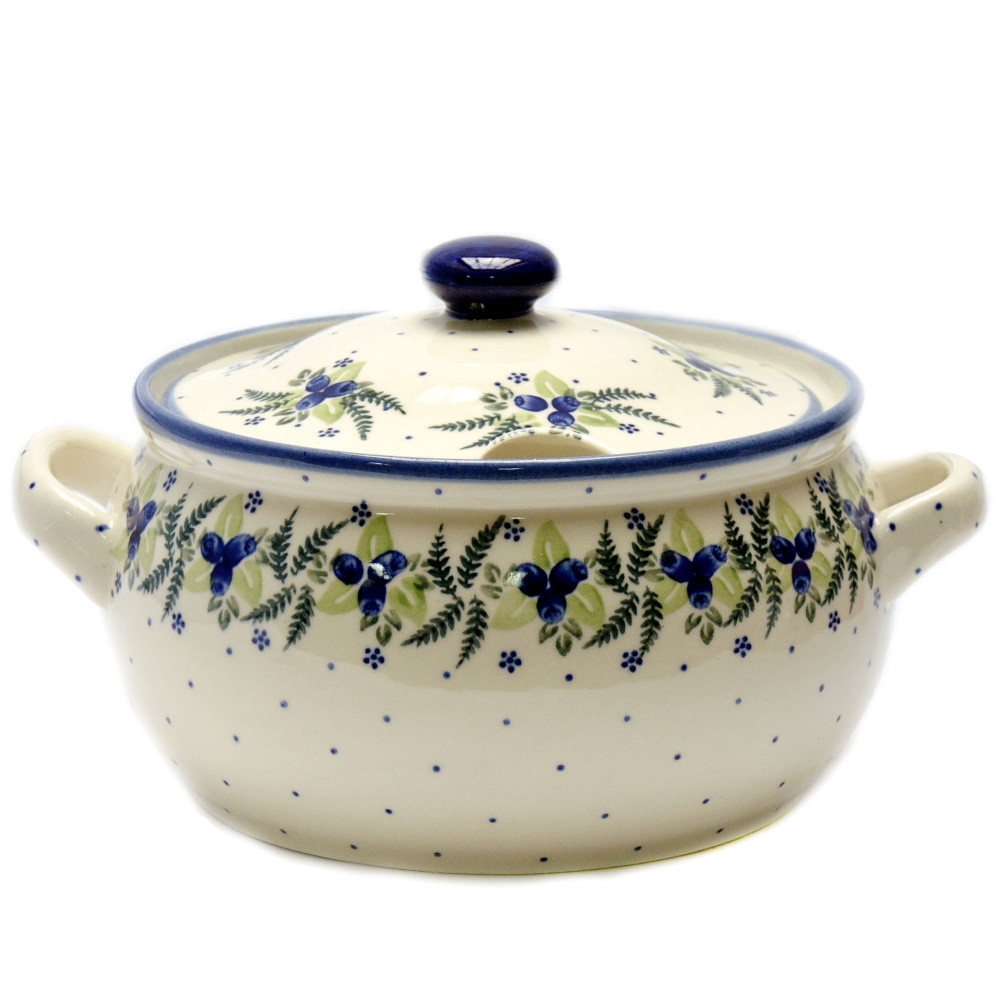 

Большая керамическая супница 2,5 л Blueberry