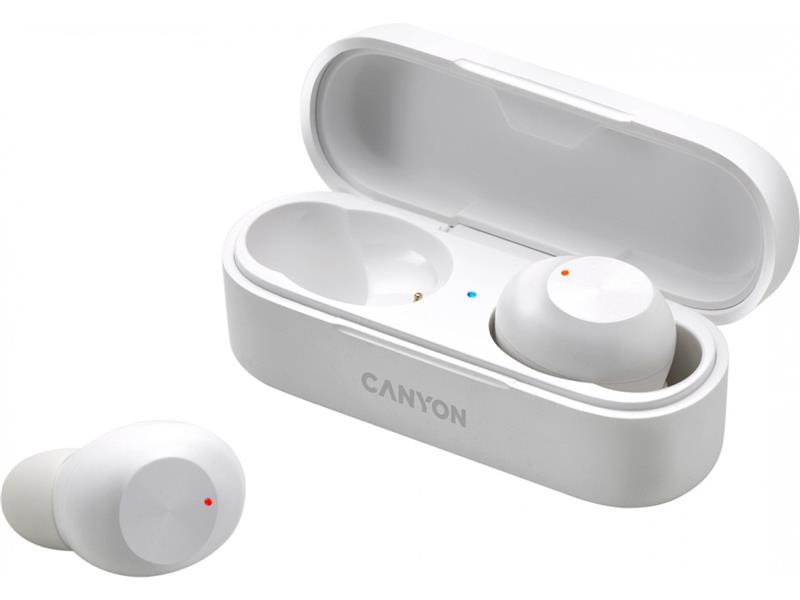 

Bluetooth-гарнитура Canyon CNE-CBTHS1W White