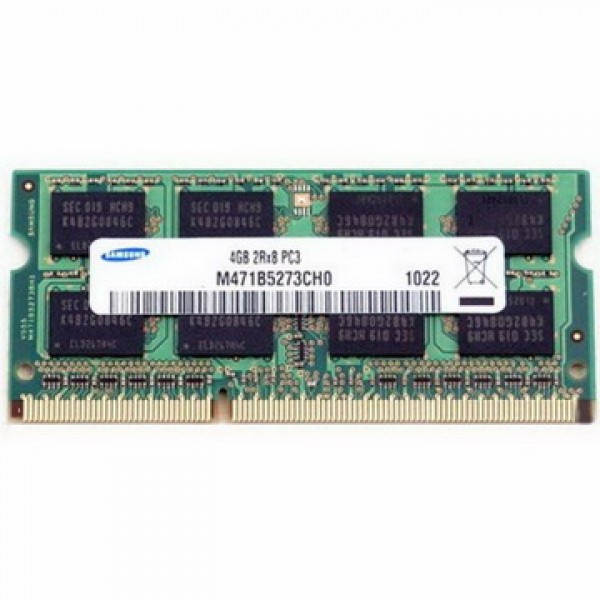 

SO-DIMM 4GB/1600 1,35V DDR3L Samsung (M471B5173QH0-YK0) Refurbished