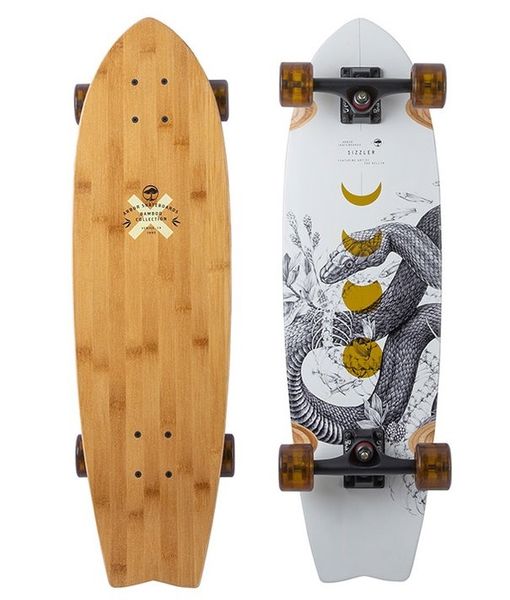 

Скейт круизер деревянный Arbor Bamboo Sizzler 30.5" 77,5 см см (rz4161)