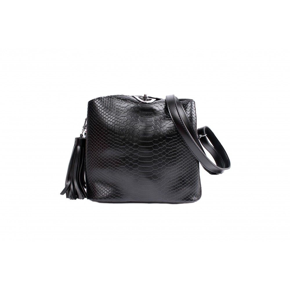 

Сумка жіноча 189814A Black 21 * 23 * 10 см