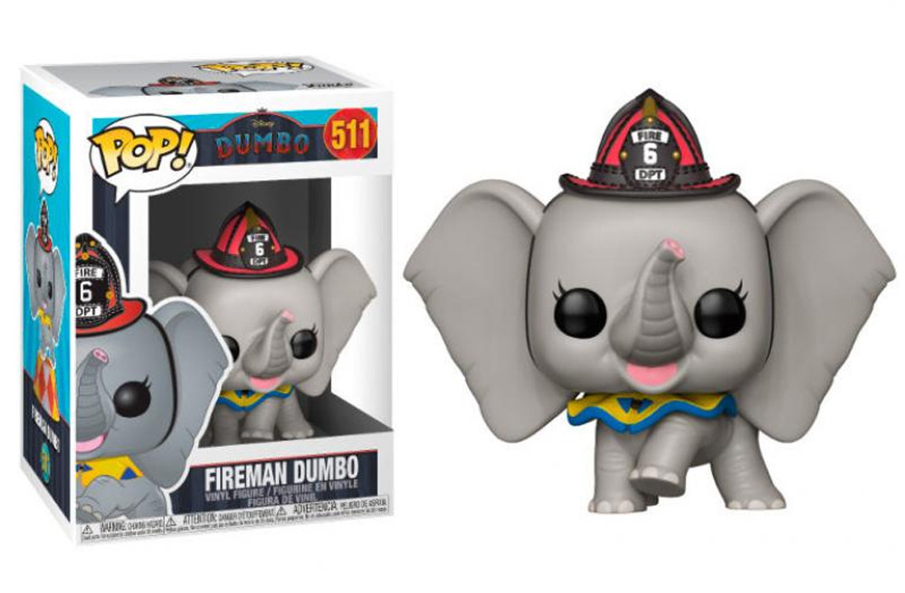 

Фигурка Funko Pop Фанко Поп Дамбо Дамбо Пожарный Dumbo Fireman Dumbo 10 см Cartoon D FD 511