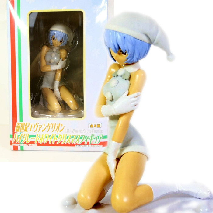 

Фигурка Sega Рей Белое Роджество Евангелион Rei Evangelion white Christmas 17 см WST EV R 260