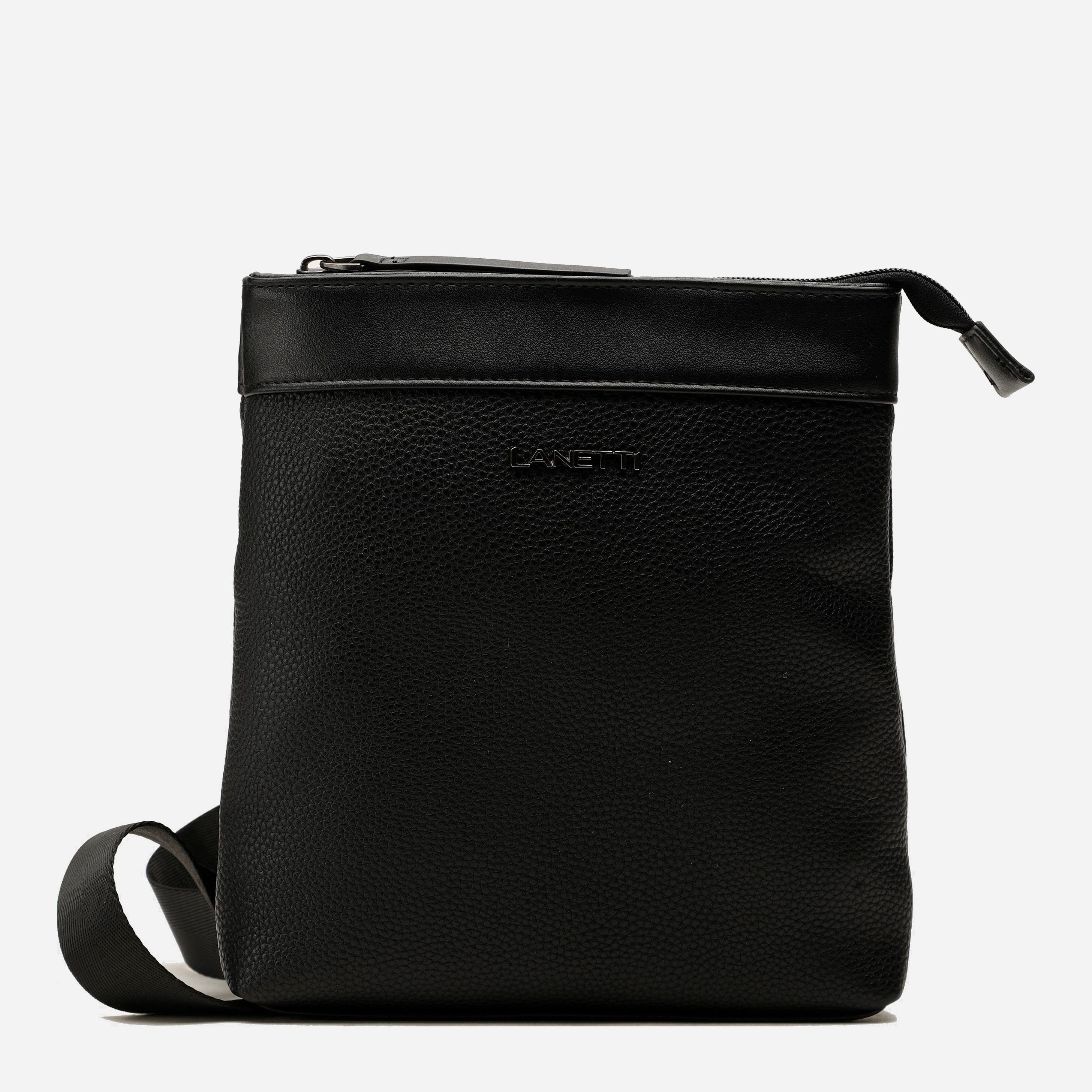 

Мужская сумка Lanetti BMR-U-026-10-06 Черная