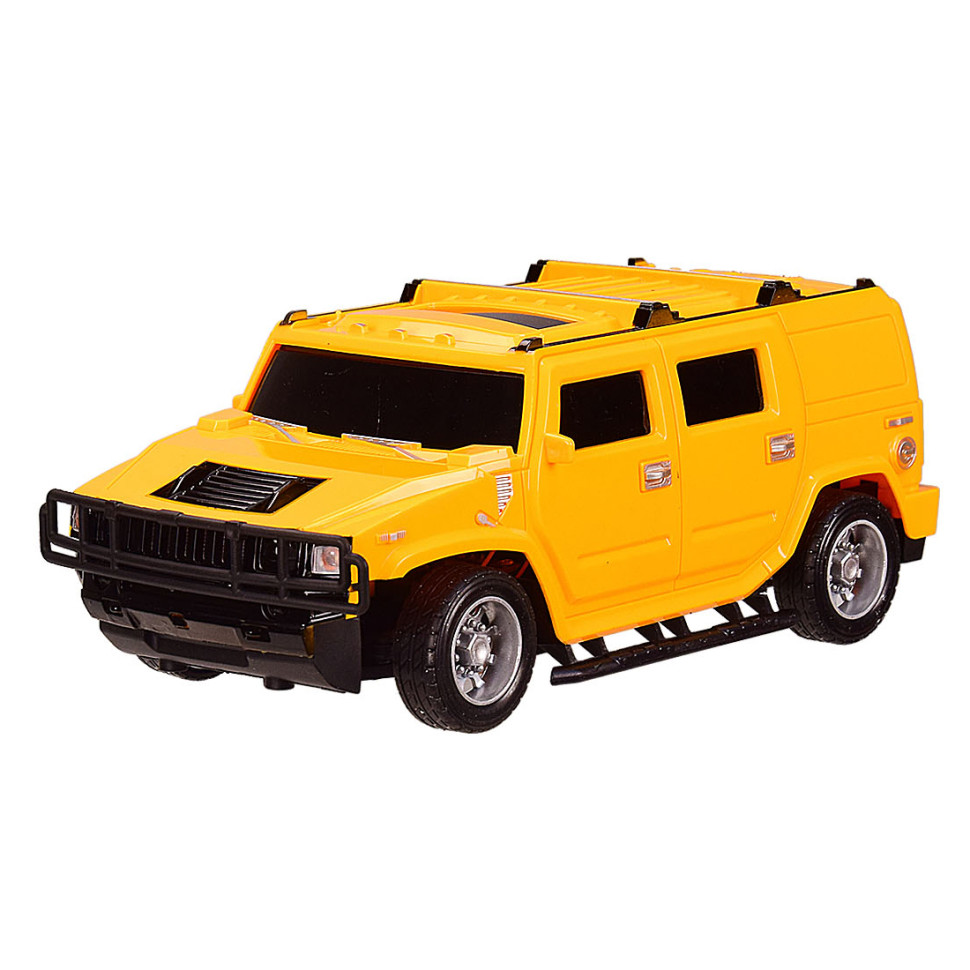 

Машинка на радиоуправлении Hummer педали+руль (Желтый) 8819-12A(Yellow)