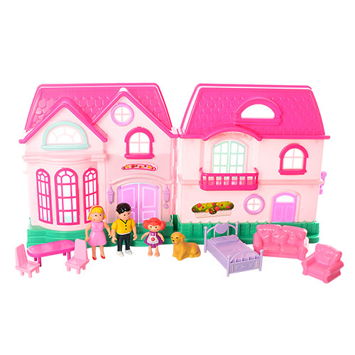 

Игровой набор Домик LIMO TOY 16526A фигурки 4шт (BAM005888)