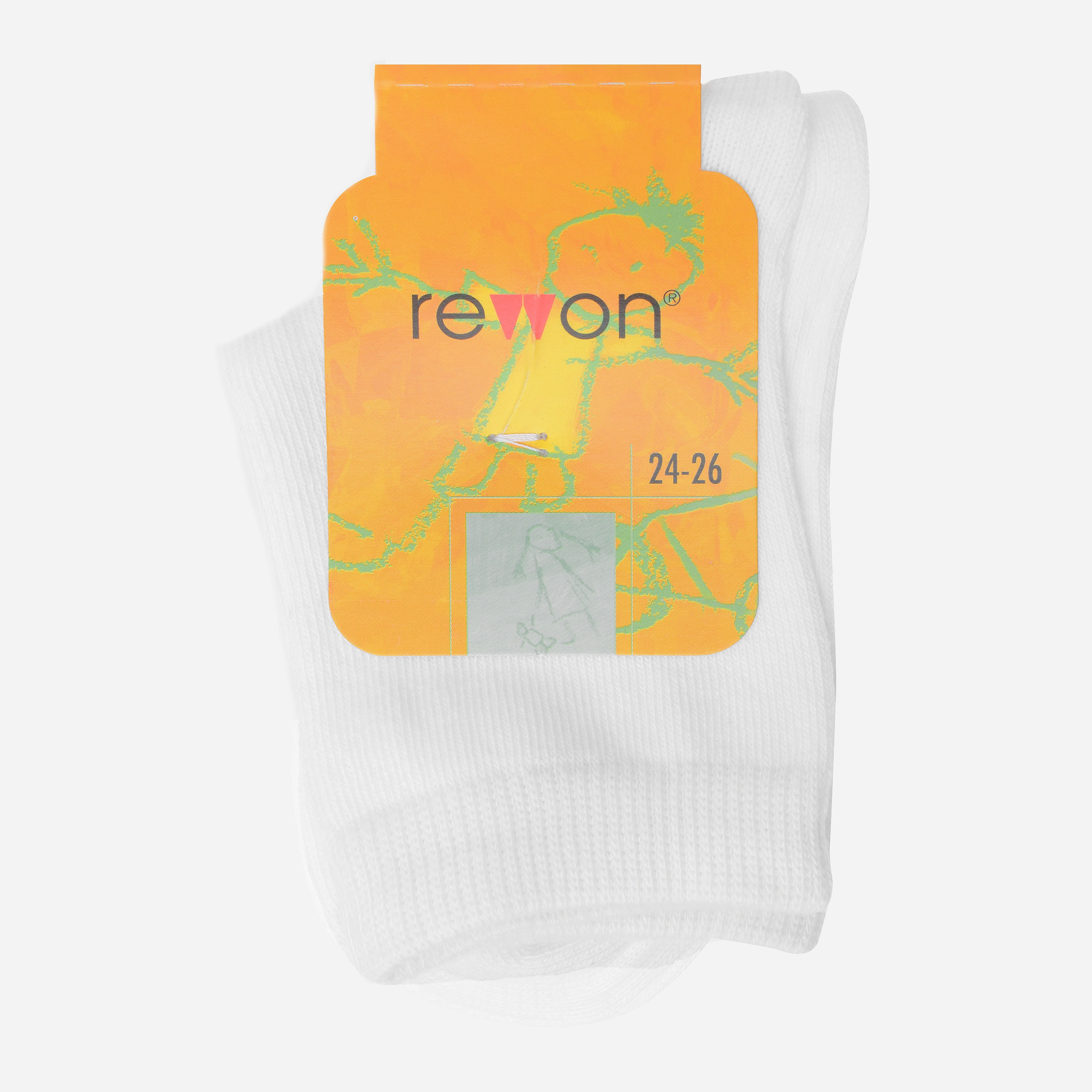 

Носки Rewon 102002 - 5 - р Белые, Носки Rewon 102002 - 5 17-18 р Белые