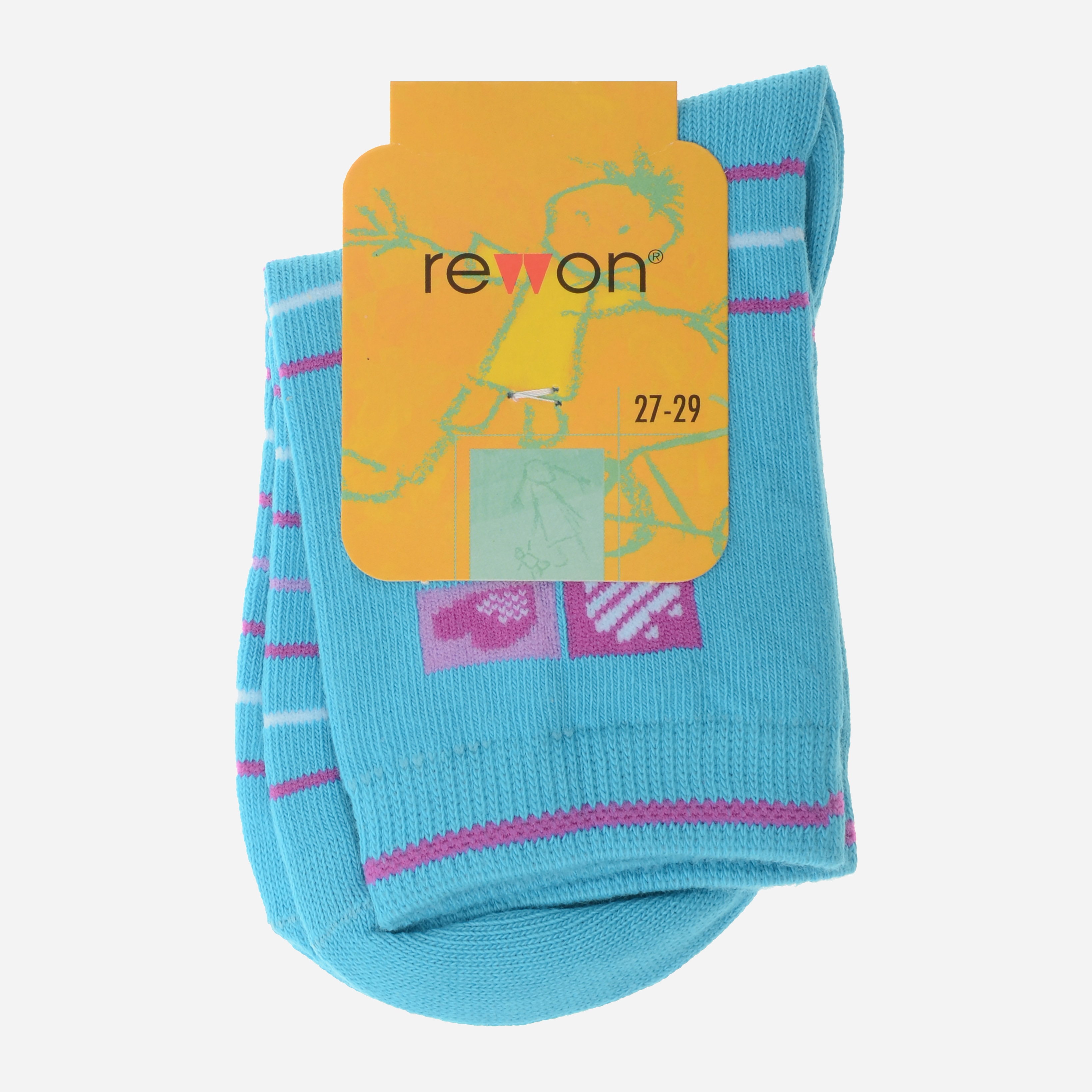 

Носки Rewon 101002 G - 8 - р Бирюзовые, Носки Rewon 101002 G - 8 19-20 р Бирюзовые