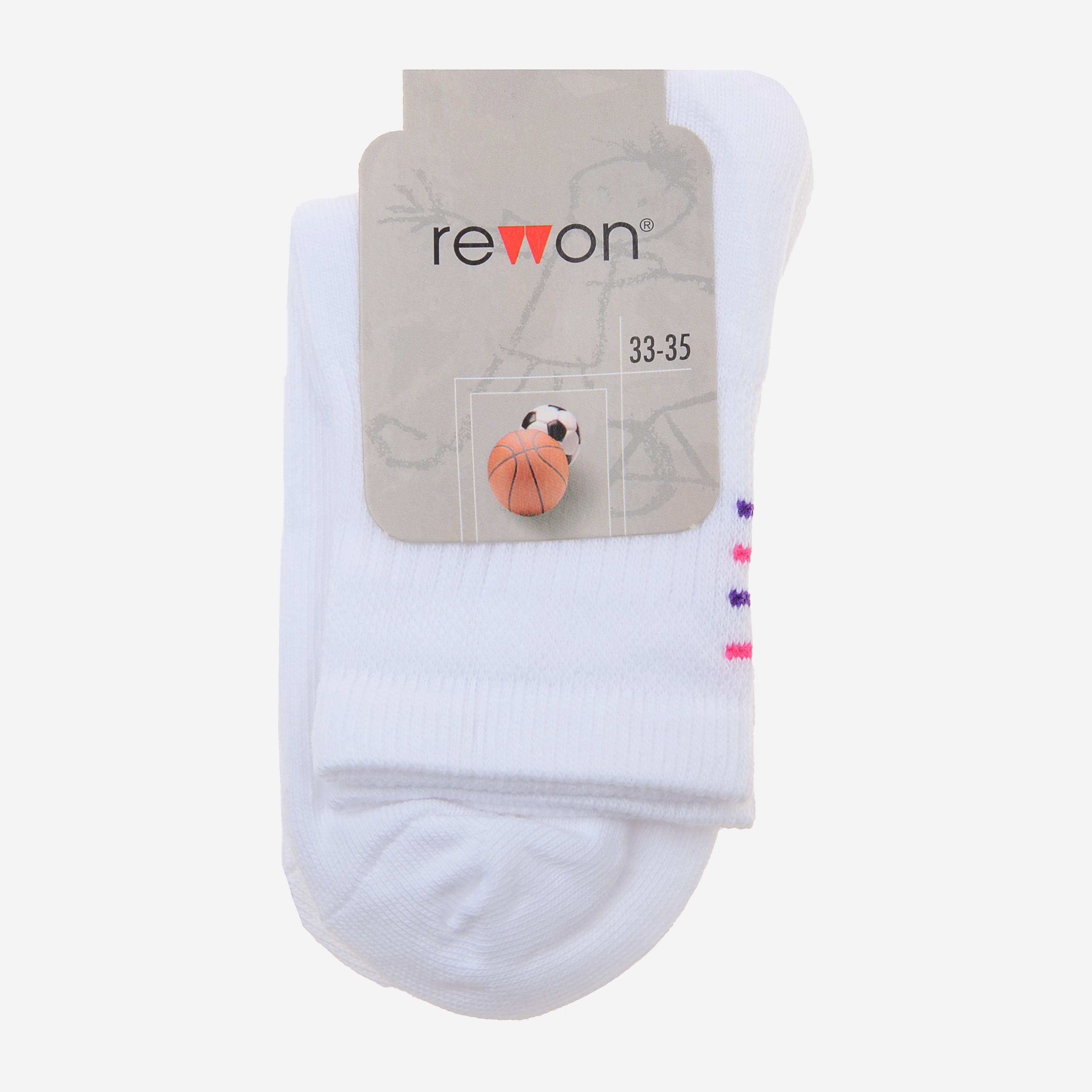 

Носки Rewon 109002 G - 3 - р Белые, Носки Rewon 109002 G - 3 25-26 р Белые
