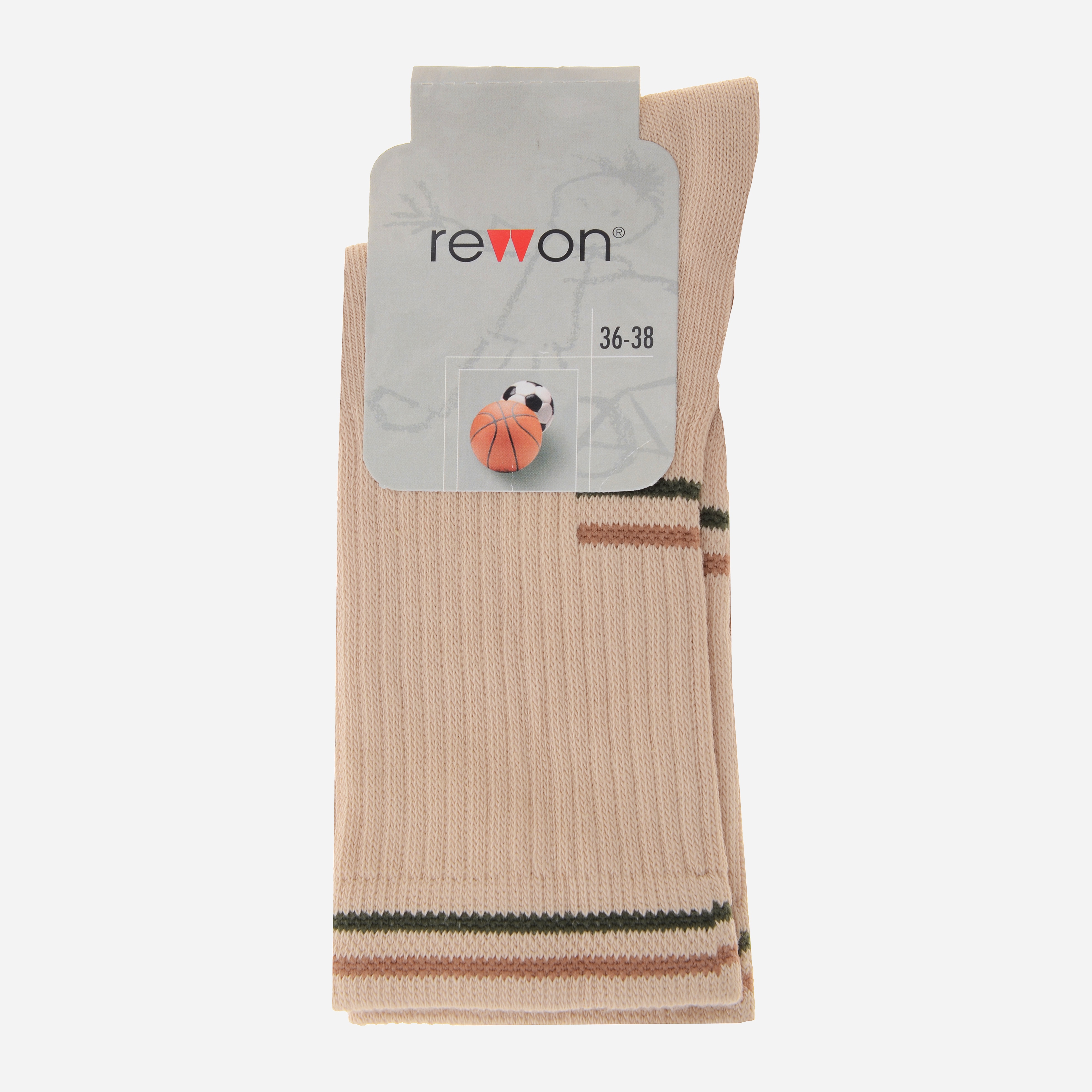 

Носки Rewon 109002 B - 7 23-24 р Бежевые