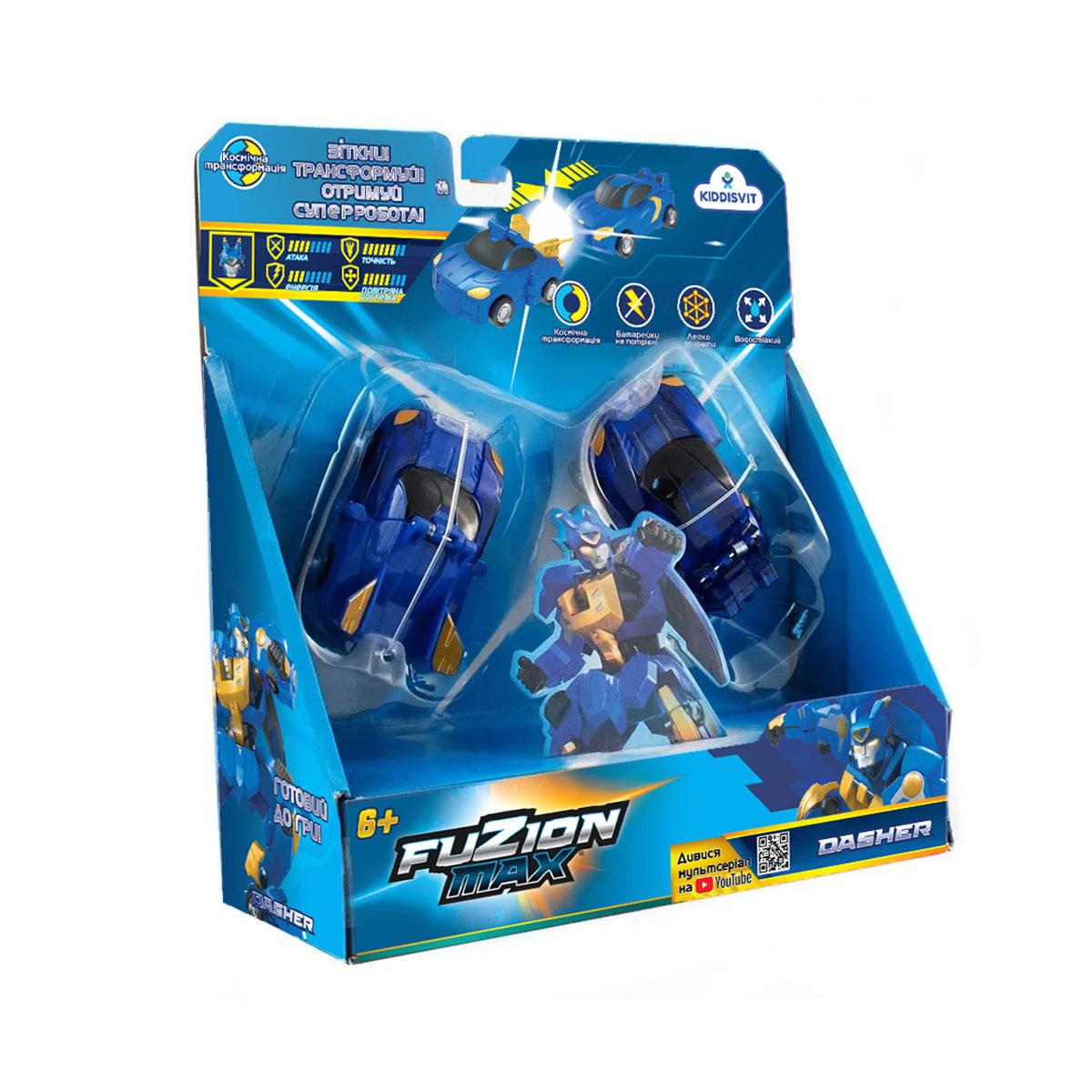 

Игровой набор машинок-трансформеров FUZION MAX - Дашер(54003)